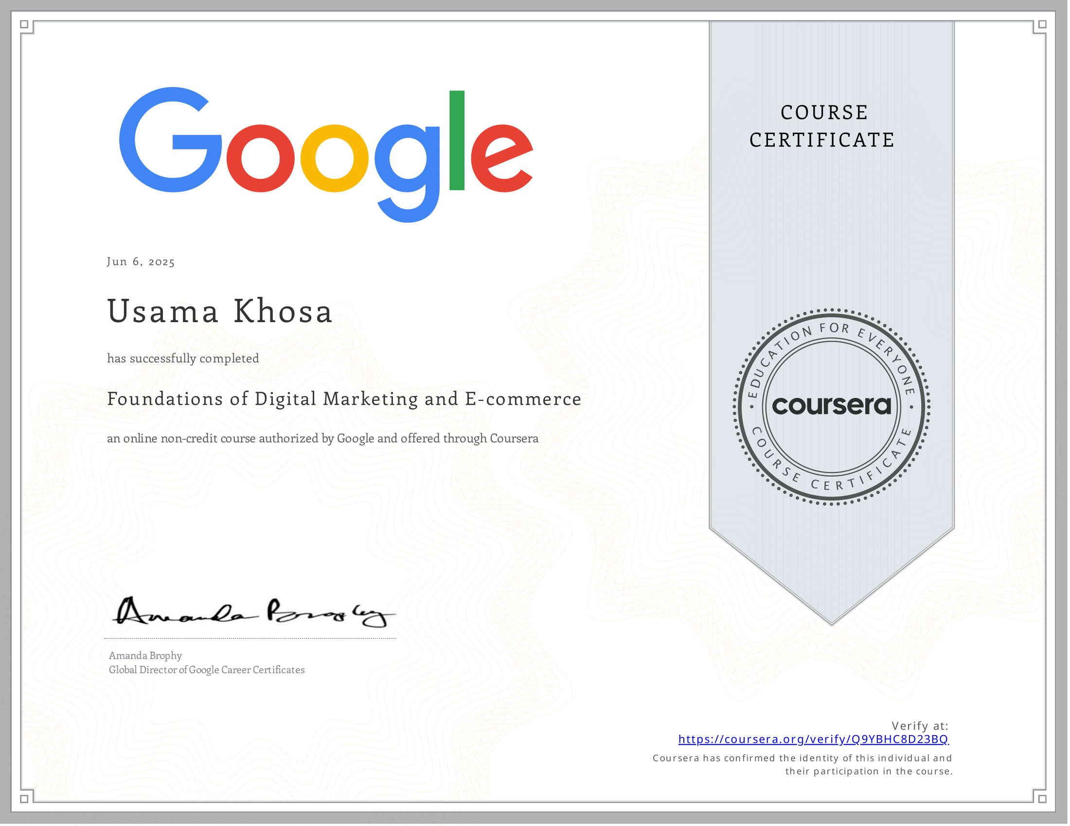 Digital Marketing and E-commerce